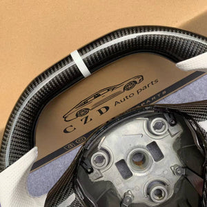 CZD Tesla model 3/model Y with real carbon fiber steering wheel