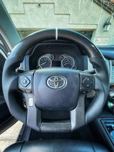 Load image into Gallery viewer, CZD 2014-2020 Tundra /4runner/ Tacoma steering wheel with carbon fiber