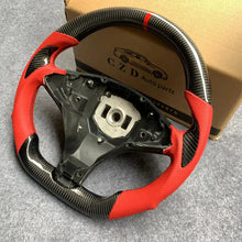 Load image into Gallery viewer, CZD Tesla model X/model S with real carbon fiber steering wheel