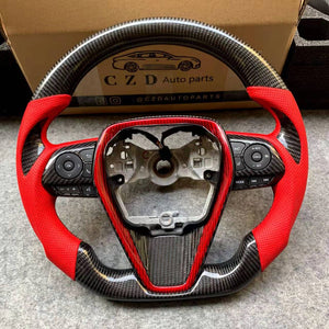 CZD 2018-2023 Camry XSE/SE/TRD Carbon Fiber steering wheel