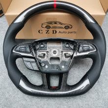 Load image into Gallery viewer, Ford Focus ST carbon fiber steering wheel