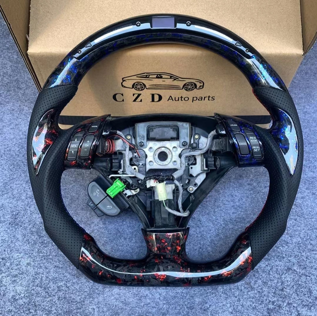 CZD 03-07 Acura TSX / Accord Coupe /Odyssey /DC2 DC5 /CL7/CL9 Carbon Fiber Steering Wheel