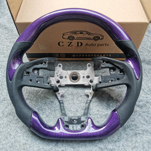 For 10th gen Civic/ FK8 steering wheel with Purple carbon fiber-CZD