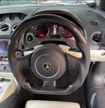 Load image into Gallery viewer, CZD-Lamborghini Gallardo 2004-2014 carbon fiber steering wheel