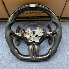 Load image into Gallery viewer, CZD- BMW F30/F31/F32/F34/F35/F20/F25/m1/m2/m3/m4 carbon fiber steering wheel