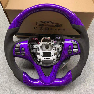 CZD 2015-2020 Acura TLX Purple carbon fiber steering wheel