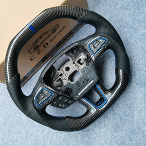 ford focus rs mk3/mk3.5 carbon fiber steering wheel -CZD