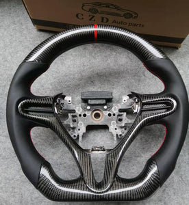 CZD-2008-2011 Honda civic /8th Gen civic carbon fiber steering wheel