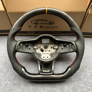 CZD VW Golf R MK7/MK7.5 carbon fiber steering wheel