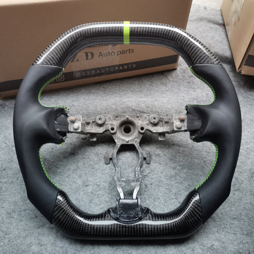 CZD Z34 Carbon fiber steering wheel Smooth leather