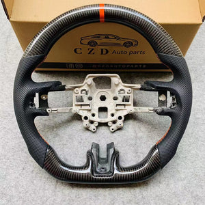 CZD 2018+ ford mustang GT carbon fiber steering wheel