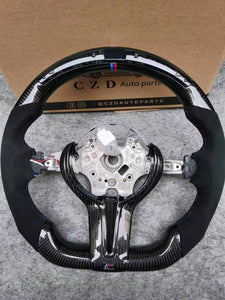 CZD 2016 BMW M1 M2 M3 M4 Steering wheel with carbon fiber With led lcd