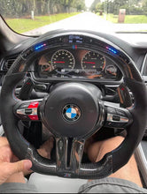 Load image into Gallery viewer, CZD 2016 BMW M1 M2 M3 M4 Steering wheel with carbon fiber With led lcd