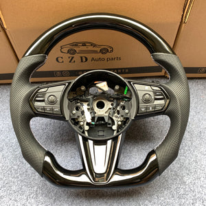 CZD Acura RDX 2019-2021 steering wheel with glossy black