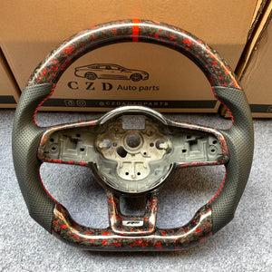 CZD-VW Golf R MK7/MK7.5 carbon fiber steering wheel