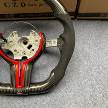 Load image into Gallery viewer, CZD- BMW F series M1 M2 F87 M3 F80 M4 F82 F83  carbon fiber steering wheel with trim cover