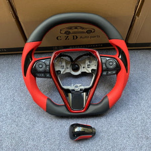 CZD Camry XSE/TRD 2018/2019/2020/2021/2022/2023 steering wheel with thumb grips