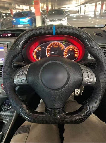 CZD -Subaru Impreza /WRX /STI/ Multifunction 2008 - 2014 carbon fiber steering wheel